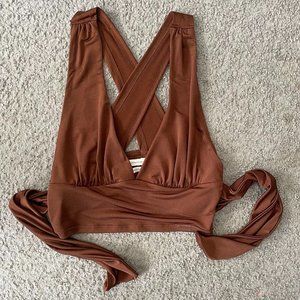 Urban Outfitters Phoenix Plunging Tie Back